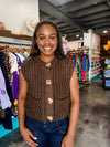 Sincerely Ours Brown Chloe Sweater