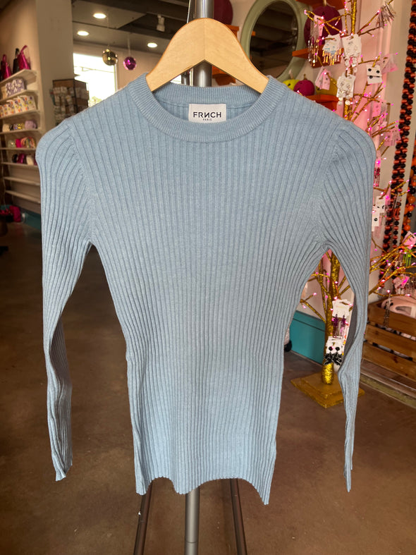 FRNCH Paris Blue Blake Sweater