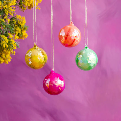 Saturated Ball Ornament
