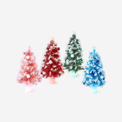 180 Degree Colorful Fiber Optic Tree