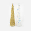 180 Degree Collapsible Tinsel Tree