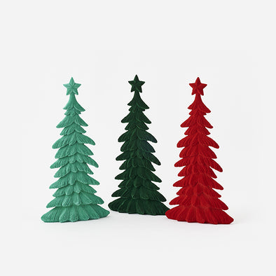 180 Degree Large Flocked Tree