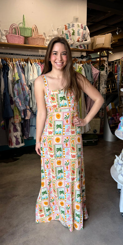 camila maxi dress Sincerely Ours Island Postcard SCH003352_R_XXL The beauty and fashion Options:Mother Dress SKIMS Dresses for Women