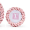 Two's Company 5 1/2" x 3/4" x 5 1/2" Pink Twist Photo Frame