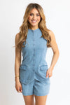 Karlie Denim Pocket Vest