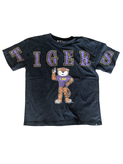 Gameday Social LSU Southern Split Oversized Band Tee