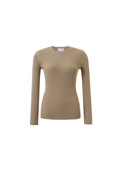 FRNCH Paris Camel Blake Sweater