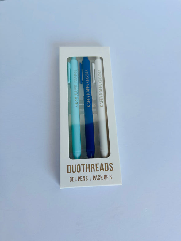 Duo Threads Lettered Luxe Kappa Kappa Gamma Pens