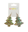 Sparkly Tree Earrings