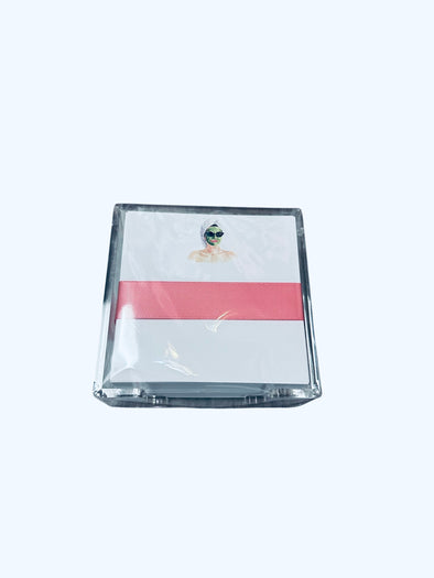 Taylor Paladino Green Mask Desk Set