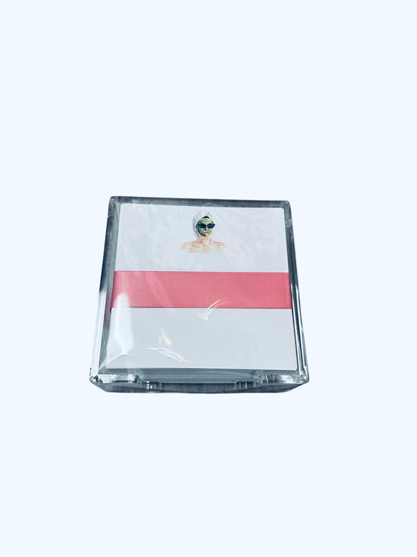 Taylor Paladino Green Mask Desk Set