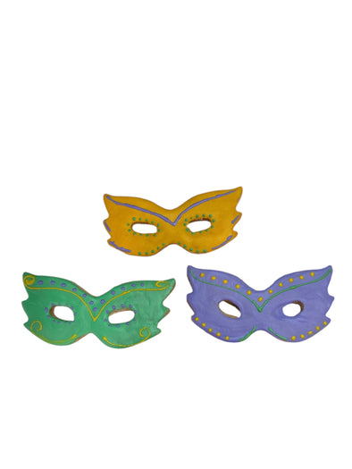 Pawsitively Homemade Mardi Gras Masks Dog Treats