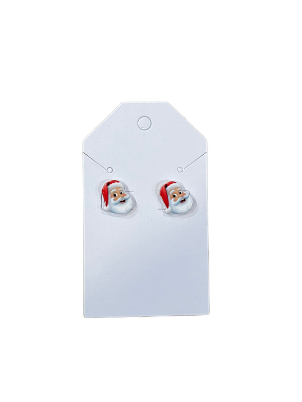 Mini Santa Studs