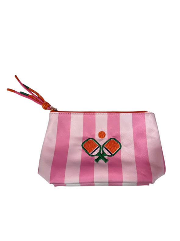 Shiraleah Stripe Paddles Small Zip Pouch