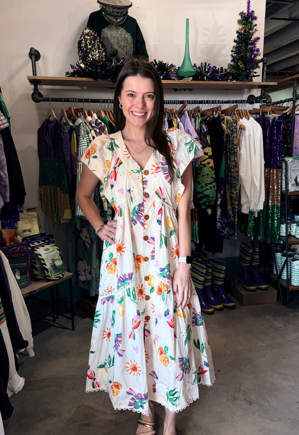 terry cloth maxi dress THE TUNIC CAFTAN in SAND TERRY CLOTH – Lisa Marie Fernandez