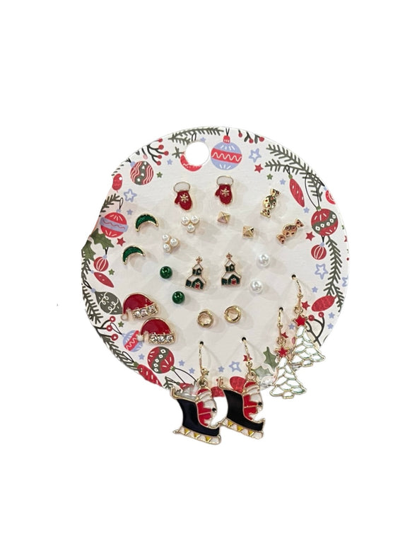 Chloe Christmas Earring Set