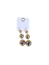 Disco Ball Drop Earrings