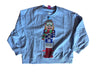 QOS Powder Blue Skiing Nutcracker Sweatshirt