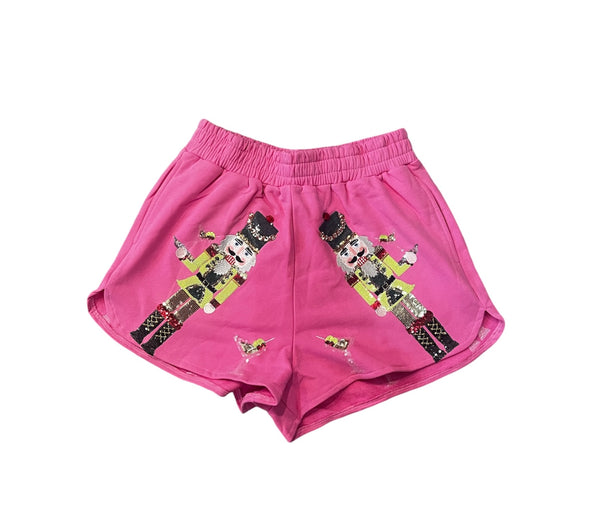 QOS Pink Martini Nutcracker Shorts