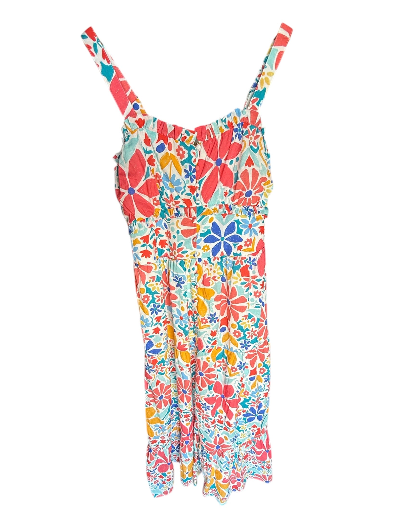 fate maxi dress Fate: Back When Blue Multi Floral Maxi Dress, Medium - The Mint Julep Boutique