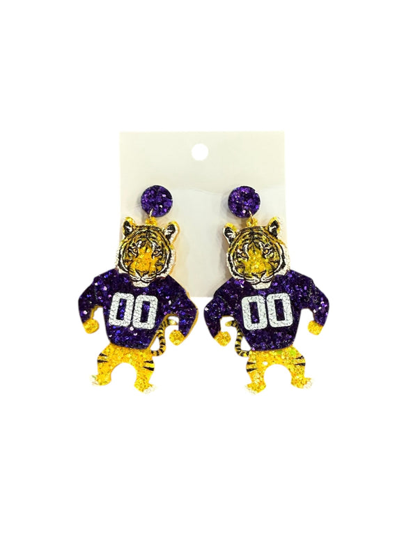 Tiger Sparkle Earrings