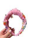 Pink Easter Beaded Headband