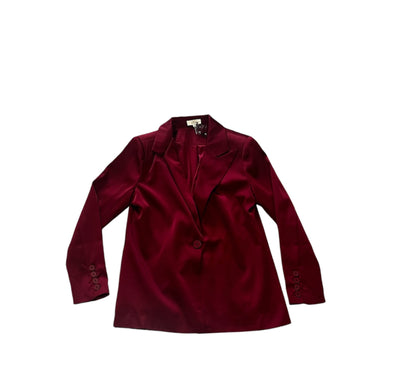 Elan Eleanor Maroon Blazer