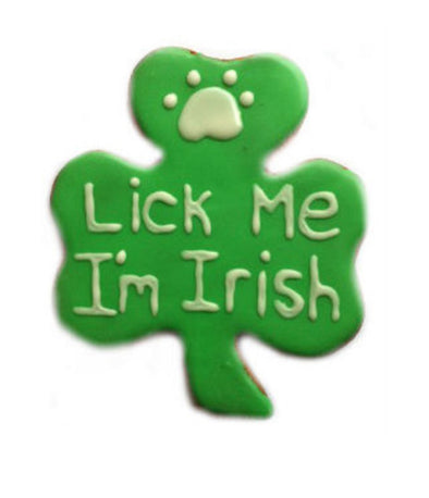 Pawsitively Homemade Lick Me I’m Irish Dog Treats