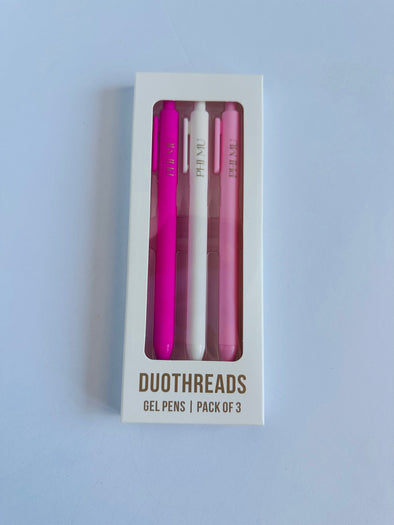Duo Threads Lettered Luxe Phi Mu Pens