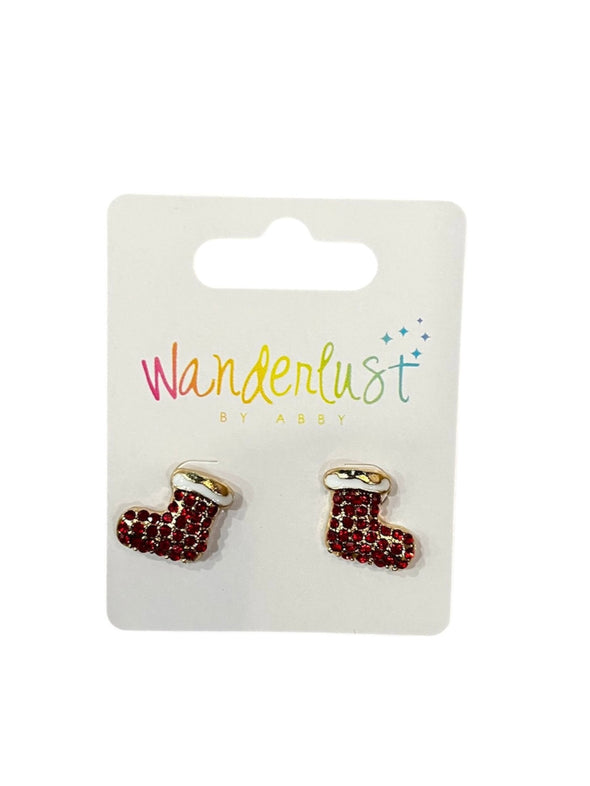 Rhinestone Stocking Studs