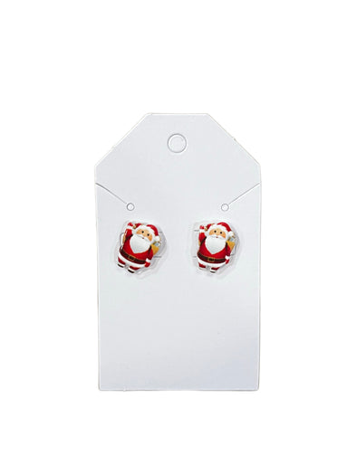 Mini Santa Studs