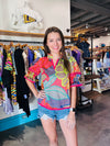 Alden Adair Geo Floral Lottie Top