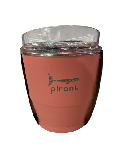 Pirani Insulated Stackable 10oz. Wine Tumbler- Coral