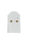 Mini Gold Christmas Studs