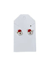 Santa & Candy Cane Mini Studs