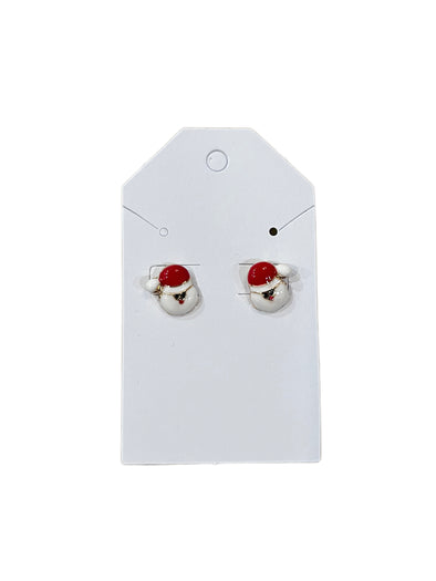 Santa & Candy Cane Mini Studs