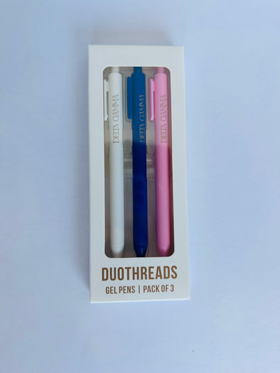 Duo Threads Lettered Luxe Delta Gamma Pens