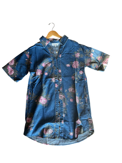 Entro Denim Rose Mini Dress