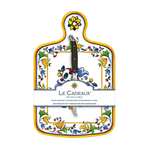 Le Cadeaux Cheeseboard Gift Set- Capri