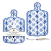 Le Cadeaux Cheeseboard Gift Set- Moroccan Blue