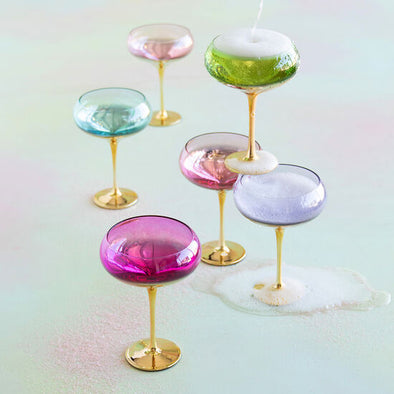 Glitterville Gilded Coupes