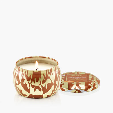 Voluspa Gingerbread Chalet 4oz Mini Tin Candle