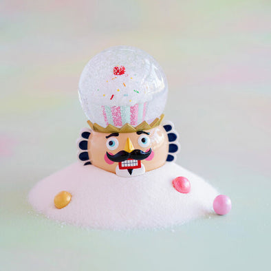 Glitterville Colonel Cupcake Snow Globe