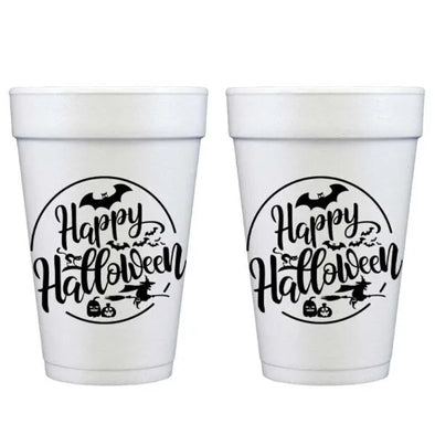 Happy Halloween Styrofoam Cup