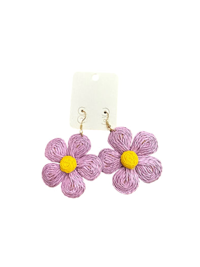 Maris Flower Dangle Earrings