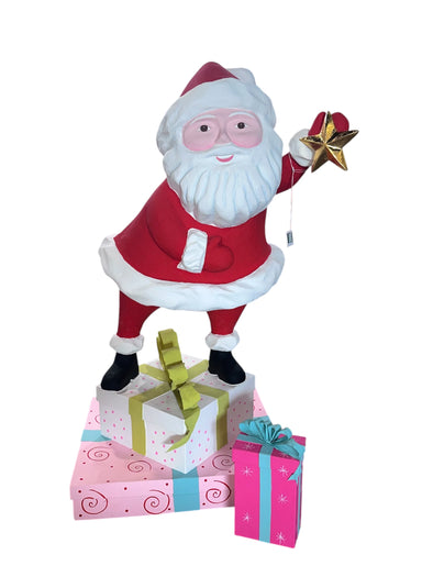 180 Degree Santa Display
