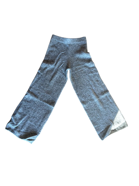 Pinch Charcoal Knit Wide Leg Pants
