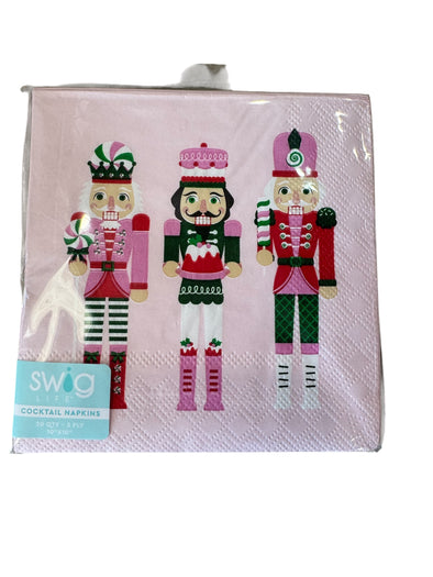 Swig Sugar Plum Soldiers Cocktail Napkins