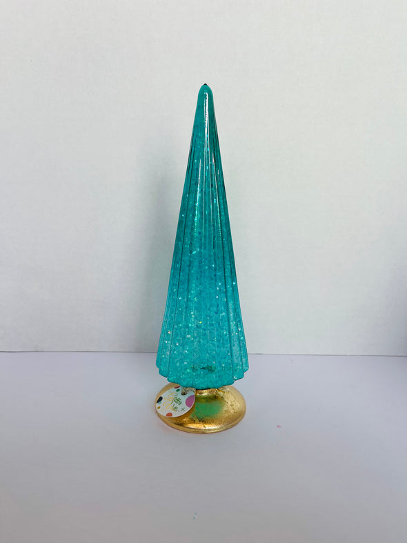 Glitterville Ombre Iridescent Fluted Tree