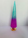 Glitterville Ombre Iridescent Fluted Tree